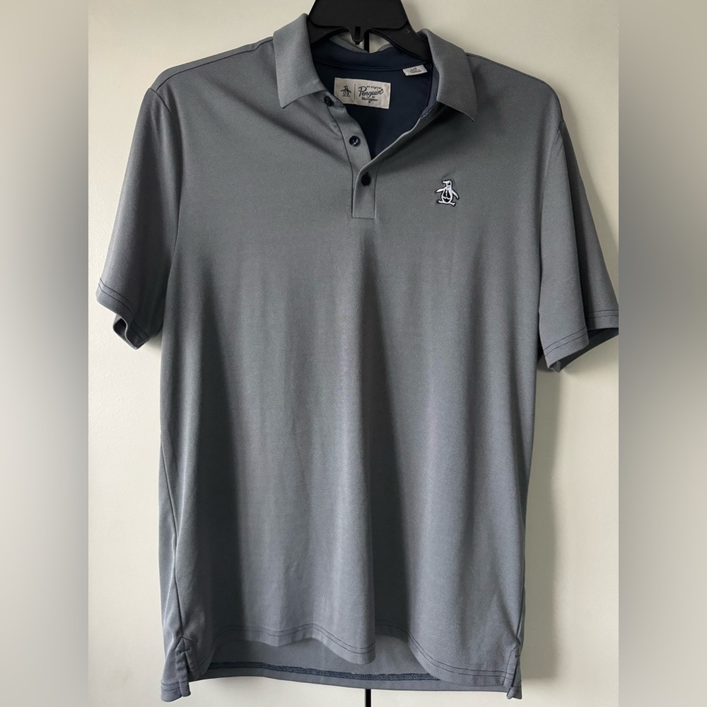 Original Penguin Gray Performance Polo Shirt